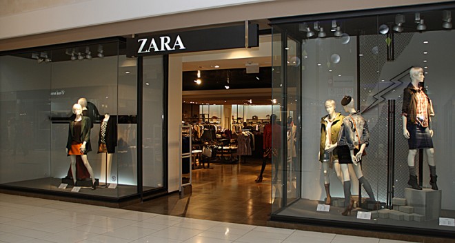 Магазин ZARA сегодня