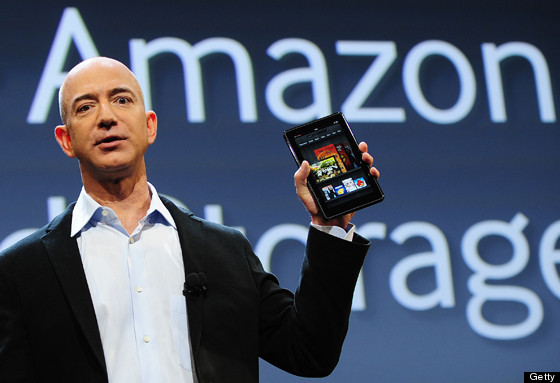 Джефф на презентации Kindle